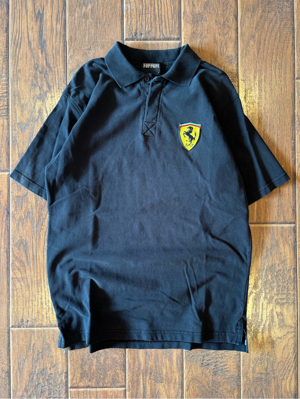 Vintage 90s 1999 Ferrari Racing Polo Shirt
